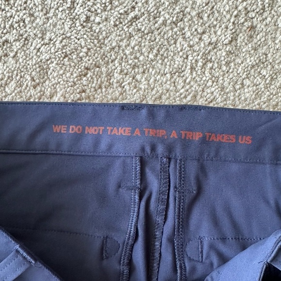 Rhone Commuter Pants, blue, size 30waist 33 inseam, slim fit - Picture 5 of 6